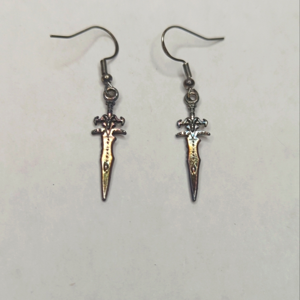 Dagger Earrings - Picture 6 of 10
